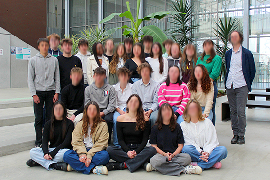 Photo de classe de groupe